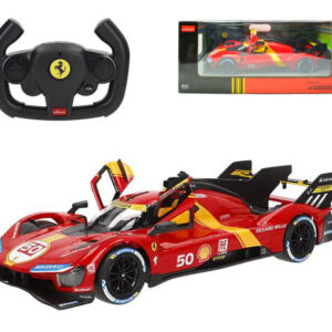 Modellino auto radio comandate rc FERRARI 499 24H LE MANS 2024 RADIOCOMANDO 1:14