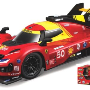 Modellino auto radio comandate rc FERRARI 499P LE MANS 2024 RADIOCOMANDO 1:24