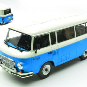 Modellino auto scala 1:24 BARKAS B-1000 BUS 1970 diecast modellismo statico collezione