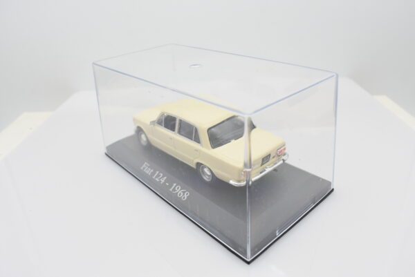 Modellini auto da collezione scala 1:43 FIAT 124 diecast modellismo statico - immagine 3