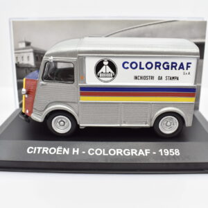 Modellino camion scala 1:43 Citroen H colorgraf diecast modellismo statico