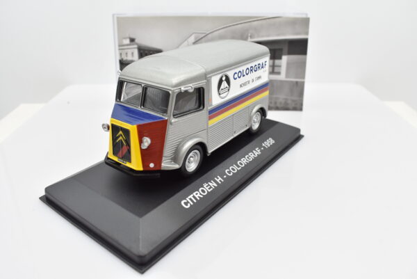 Modellino camion scala 1:43 Citroen H colorgraf diecast modellismo statico - immagine 3