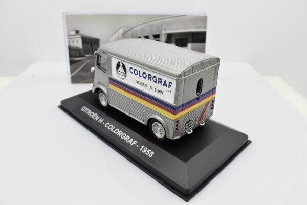 Modellino camion scala 1:43 Citroen H colorgraf diecast modellismo statico - immagine 4