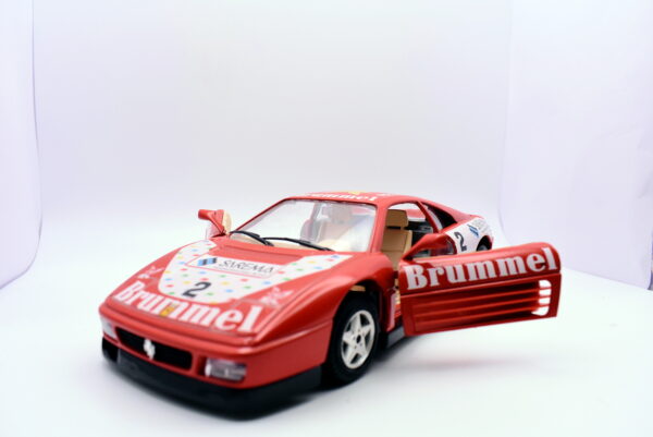 Modellino auto scala 1:24 Ferrari 348 tb diecast modellismo da collezione burago - immagine 3