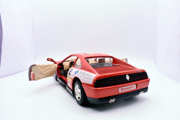 Modellino auto scala 1:24 Ferrari 348 tb diecast modellismo da collezione burago - immagine 4