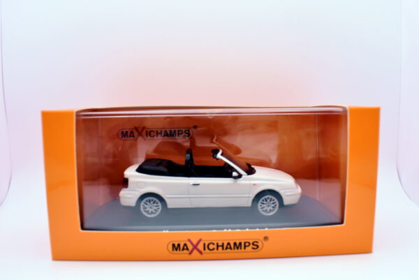 Modellino auto 1:43 Volkswagen golf 4 cabriolet Maxichamps diecast modellismo - immagine 2