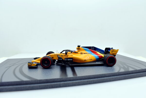 Modellino auto Formula 1 F1 scala 1:43 McLaren MCL33 abu dhabi spark modellismo statico - immagine 3