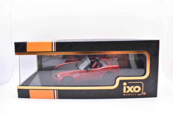 Modellino auto scala 1:43 Fiat Abarth 124 spider ixo diecast modellismo da collezione - immagine 2