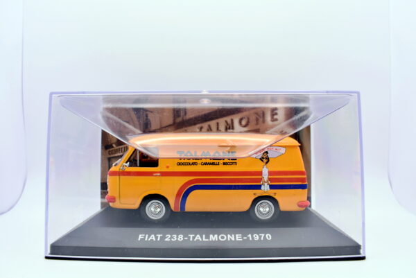 modellino auto furgone Fiat 238 talmone veicoli pubblicitari d'epoca scala 1:43 - immagine 2