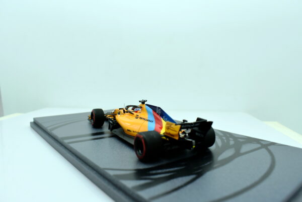 Modellino auto Formula 1 F1 scala 1:43 McLaren MCL33 abu dhabi spark modellismo statico - immagine 5