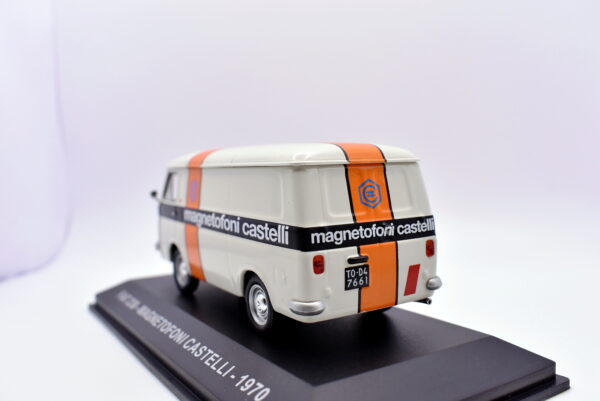 modellini furgone Fiat 238 magnetofoni castelli veicoli pubblicitari d'epoca scala 1:43 da collezione - immagine 4