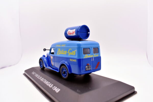 modellini furgone Fiat 1100 ELR butangas veicoli pubblicitari d'epoca scala 1:43 da collezione - immagine 4