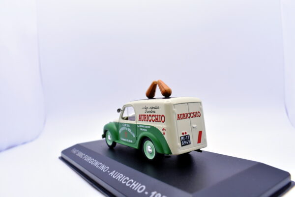 modellini furgone Fiat 500c auricchio veicoli pubblicitari d'epoca scala 1:43 da collezione - immagine 4