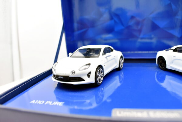 Modellino auto scala 1:43 alpine A110 pure e A110S diecast modellismo statico da collezione - immagine 3
