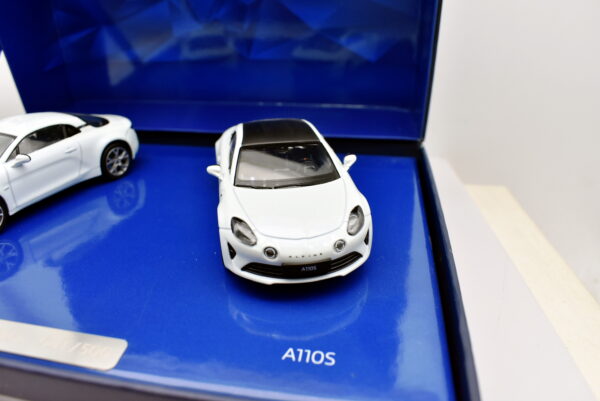 Modellino auto scala 1:43 alpine A110 pure e A110S diecast modellismo statico da collezione - immagine 5