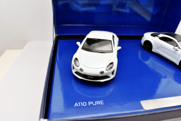 Modellino auto scala 1:43 alpine A110 pure e A110S diecast modellismo statico da collezione - immagine 6