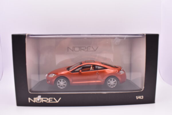 Modellino auto scala 1:43 mitsubishi eclipse norev diecast modellismo statico da collezione - immagine 2