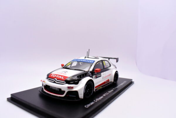 Modellino auto scala 1:43 citroen c-elysee wtcc spark modellismo statico - immagine 3