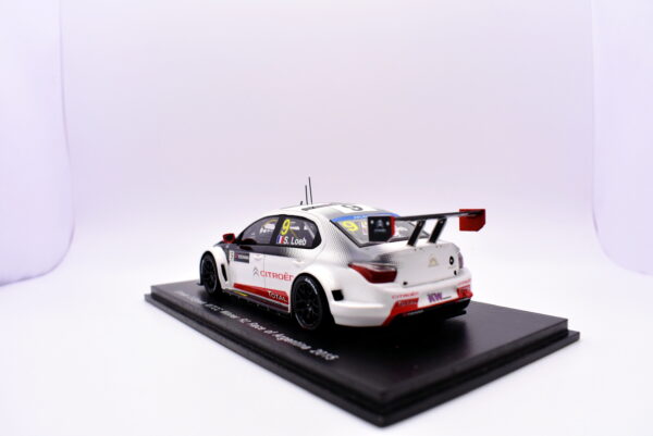 Modellino auto scala 1:43 citroen c-elysee wtcc spark modellismo statico - immagine 4