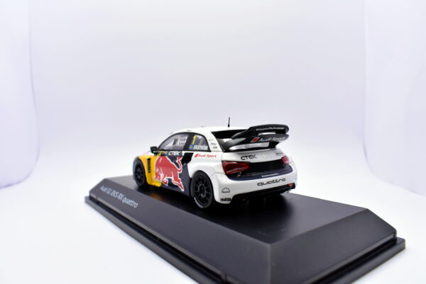 Modellino auto rally Audi S1 EKS RX quattro scala 1:43 modellismo statico - immagine 5