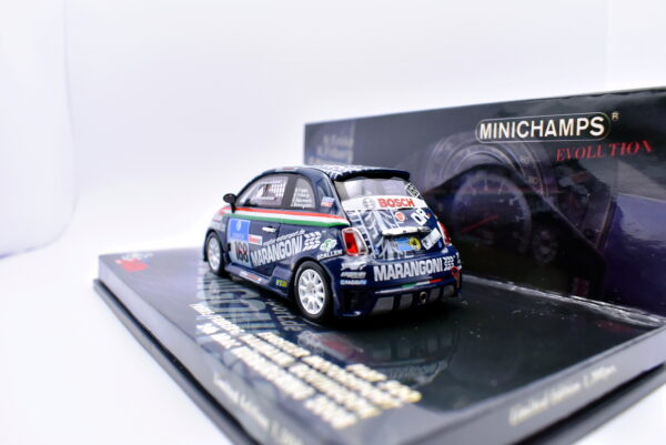 Modellino auto scala 1:43 Fiat 500 engstler minichamps modellismo statico - immagine 5