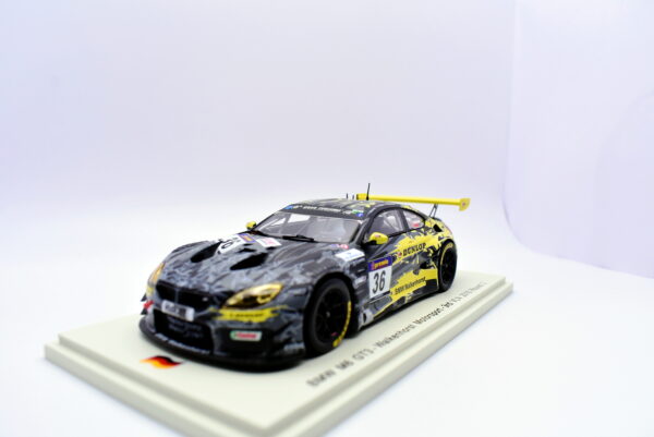 Modellino auto racing scala 1:43 BMW M6 GT3 Spark modellismo statico - immagine 4