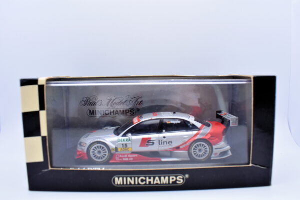 Modellino auto Audi A4 DTM Minichamps racing collection 1:43 diecast modellismo - immagine 2