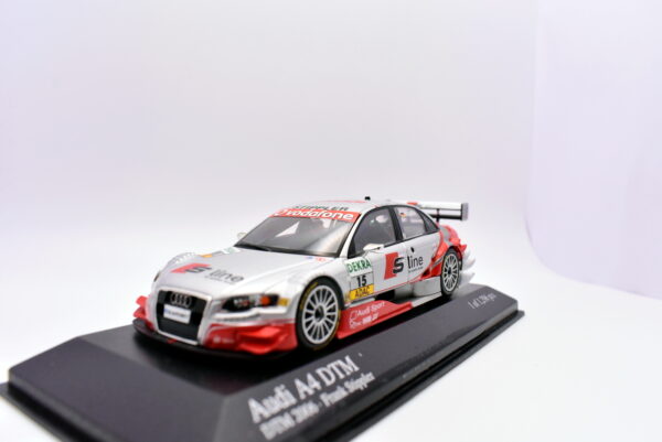 Modellino auto Audi A4 DTM Minichamps racing collection 1:43 diecast modellismo - immagine 4