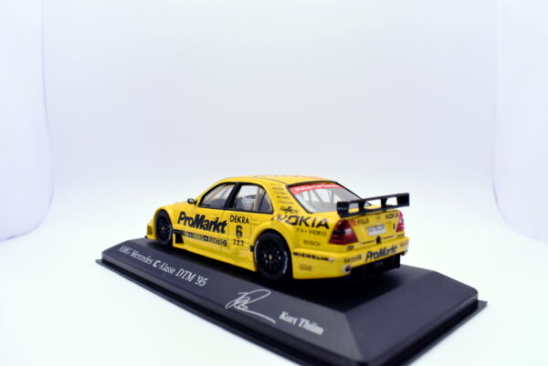 Modellino auto mercedes C dtm 95 Minichamps racing collection 1:43 diecast modellismo - immagine 4