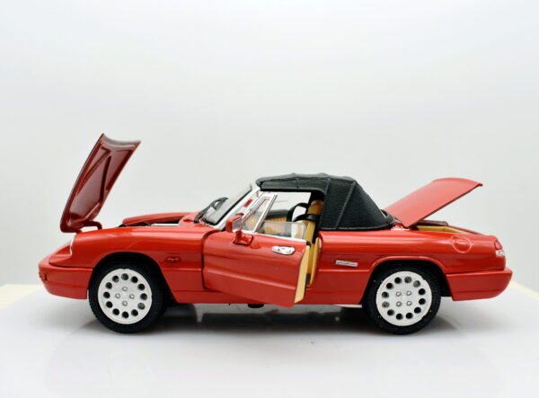 Modellino auto scala 1:18 Spider alfa romeo jouef evolution modellismo da collezione