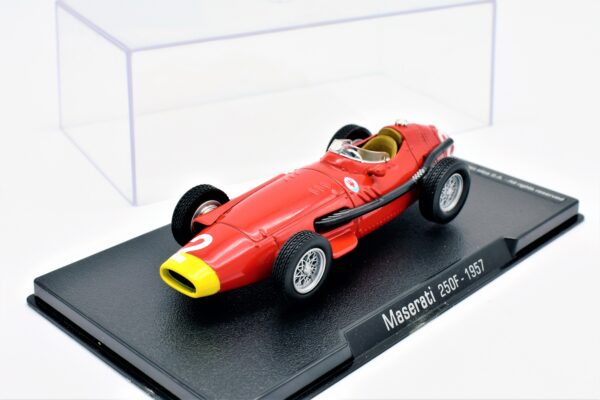 Modellino auto Formula 1 F1 scala 1:43 Maserati 250F IXO modellismo statico - immagine 3