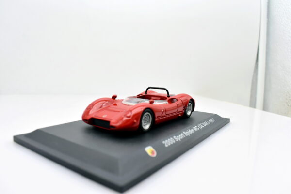 Modellino auto scala 1:43 Abarth 2000 sport spider MC diecast modellismo statico - immagine 3