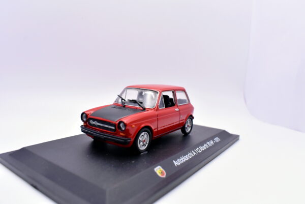 Modellino auto scala 1:43 Abarth autobianchi A112 70 HP diecast modellismo statico - immagine 3