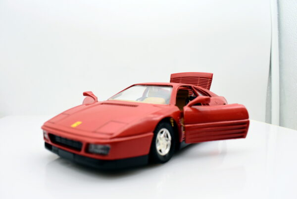 Modellino auto scala 1:24 Ferrari 348 TB diecast modellismo da collezione burago - immagine 4