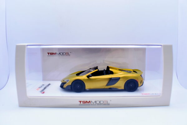 Modellino auto scala 1:43 Mclaren 675 LT TSM modellismo statico - immagine 2