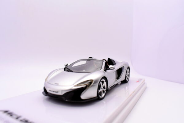 Modellino auto scala 1:43 Mclaren 650S spider TSM modellismo statico - immagine 3