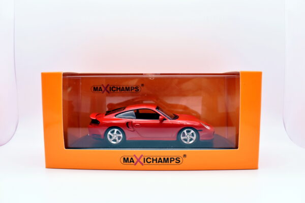 Modellino auto scala 1:43 Porsche 911 turbo Maxichamps diecast modellismo da collezione - immagine 2