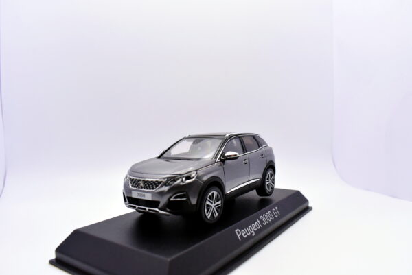 Modellino auto scala 1:43 Peugeot 3008 GT diecast modellismo statico da collezione - immagine 4