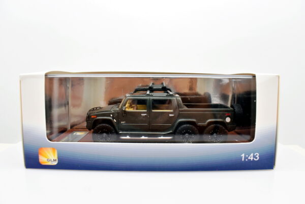 Modellino auto 1:43 hummer h2 sut 6 GLM collezione modellismo statico - immagine 2