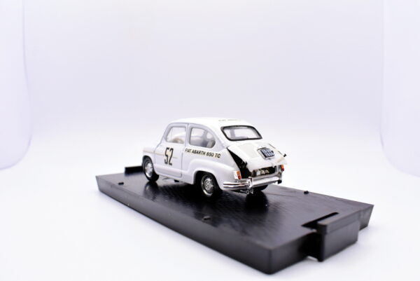Modellino auto rally scala 1:43 Fiat Abarth 850 TC BRUMM modellismo statico - immagine 4