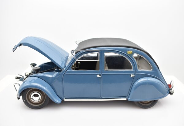 Modellino auto scala 1:18 Citroen 2 CV Solido diecast modellismo da collezione - immagine 5