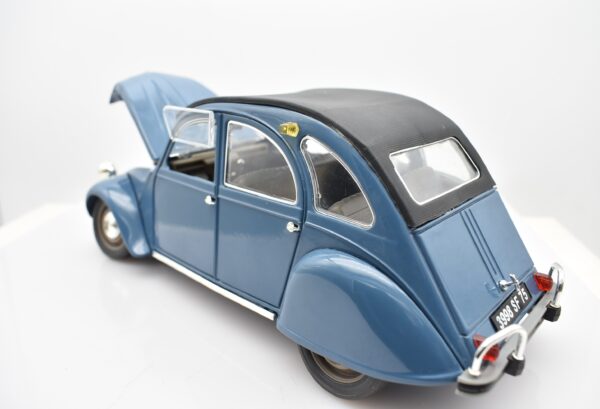 Modellino auto scala 1:18 Citroen 2 CV Solido diecast modellismo da collezione - immagine 7