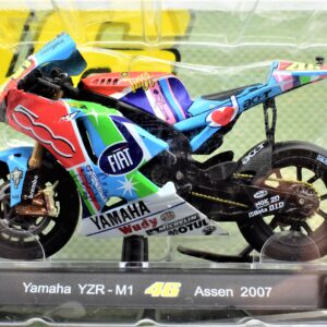 Modellini moto Valentino Rossi 1:18 YAMAHA YZR-M1 Assen 2007 gp motor bike