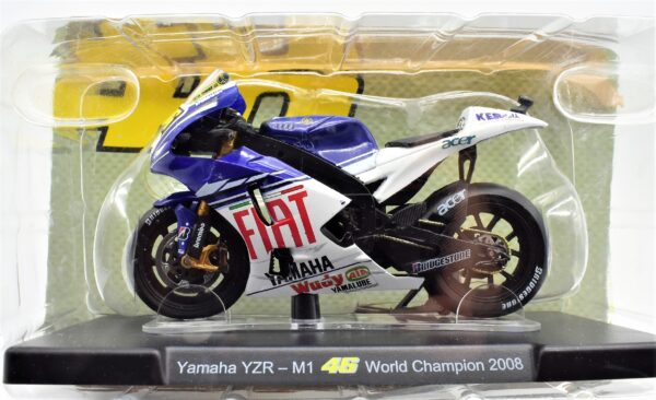 Modellini moto Valentino Rossi 1:18 YAMAHA YZR-M1 world champion 2008 gp motor bike