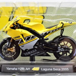 Modellini moto Valentino Rossi 1:18 YAMAHA YZR-M1 laguna seca 2005 gp motor bike