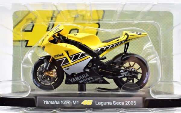 Modellini moto Valentino Rossi 1:18 YAMAHA YZR-M1 laguna seca 2005 gp motor bike
