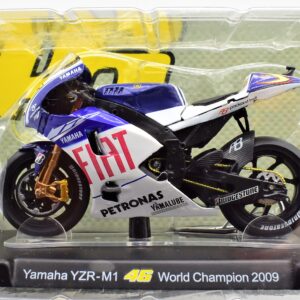 Modellini moto Valentino Rossi 1:18 YAMAHA YZR-M1 world champion 2009 gp motor bike