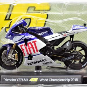 Modellini moto Valentino Rossi 1:18 YAMAHA YZR-M1 word championship 2010 gp motor bike