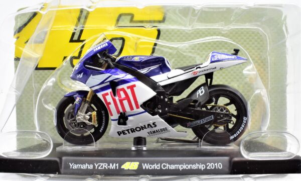 Modellini moto Valentino Rossi 1:18 YAMAHA YZR-M1 word championship 2010 gp motor bike