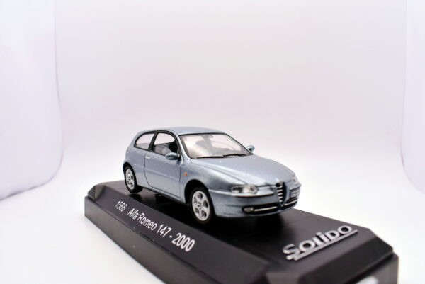 Modellino auto scala 1:43 Alfa Romeo 147 Solido diecast modellismo da collezione - immagine 3